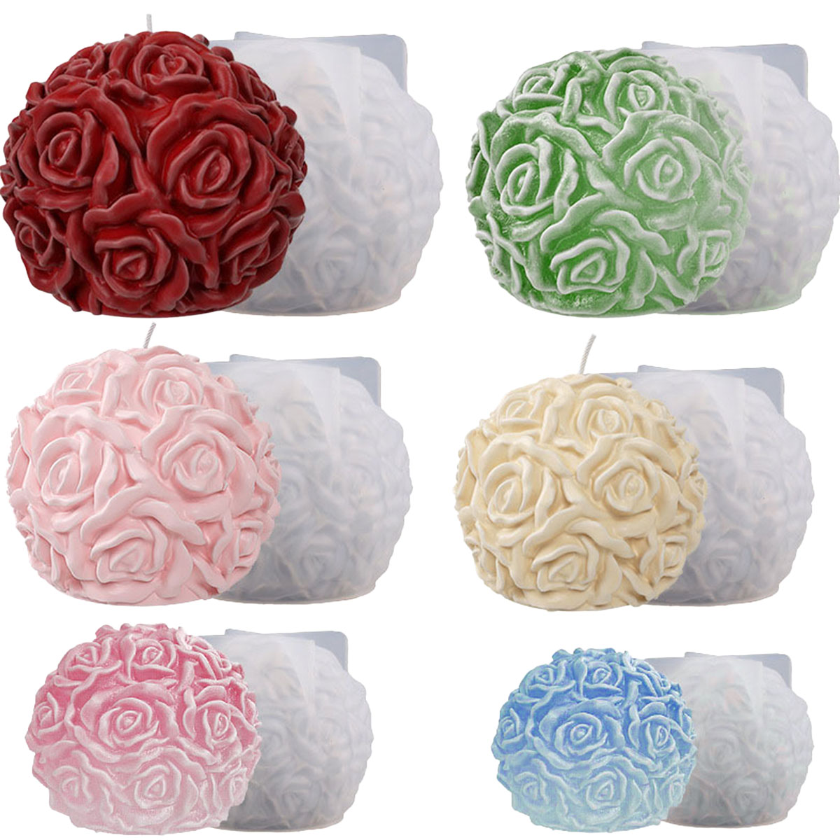 Ice Mold Sphere - Molde de vela de la serie