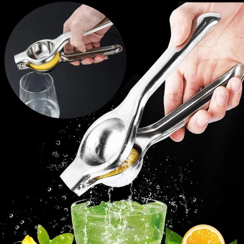Citrus Juicer Bar - Exprimidor de Limones de Acero Inoxidable,