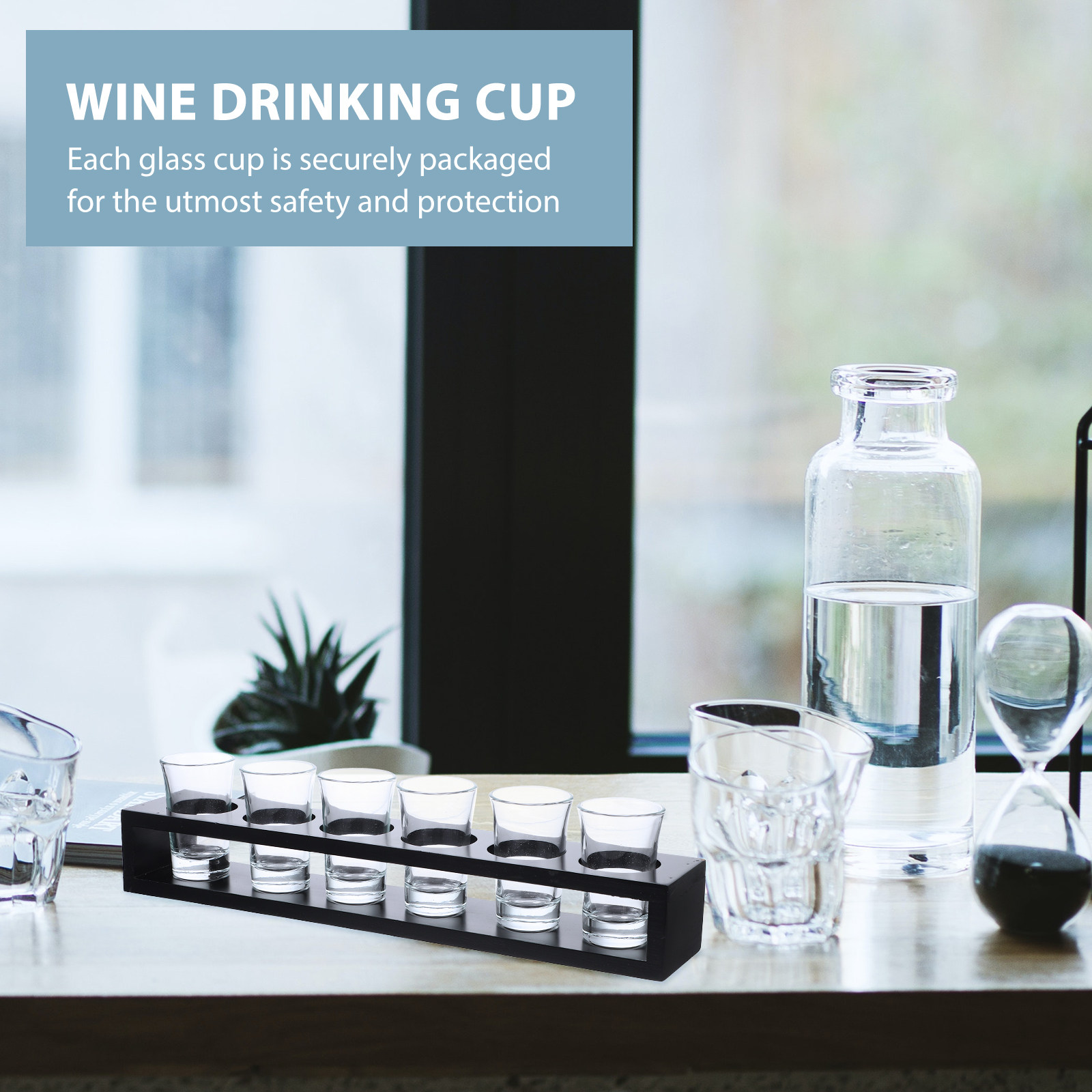 Juego de copas de vino con sop - Home Bar Set reseña y precio
