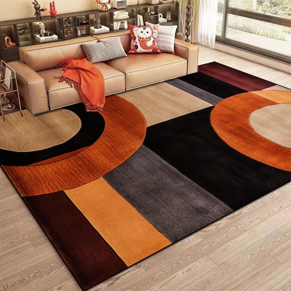 Alfombra nórdica abstracta par - Home Bar Lounge reseña y precio
