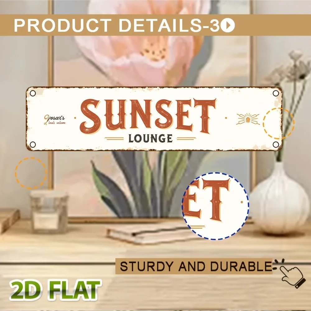 CIFbuy Placa Metálica Personal - Home Bar Lounge reseña y precio